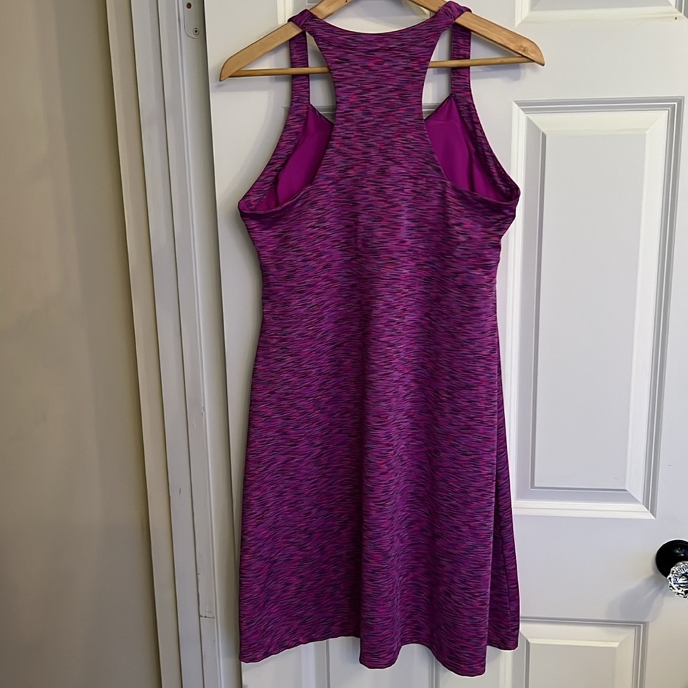 Purple Racer Back Dress - Picture 2 of 12